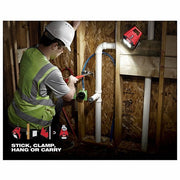 Milwaukee 2364-20 Work Light M12™, Work Light, 1,000 lm Max., 3 Modes, 5 3/4 in Max. Ht, 12V DC