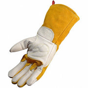 Caiman 1810-5 MIG Welding Gloves, Keystone Thumb Pigskin Palm, L, PR