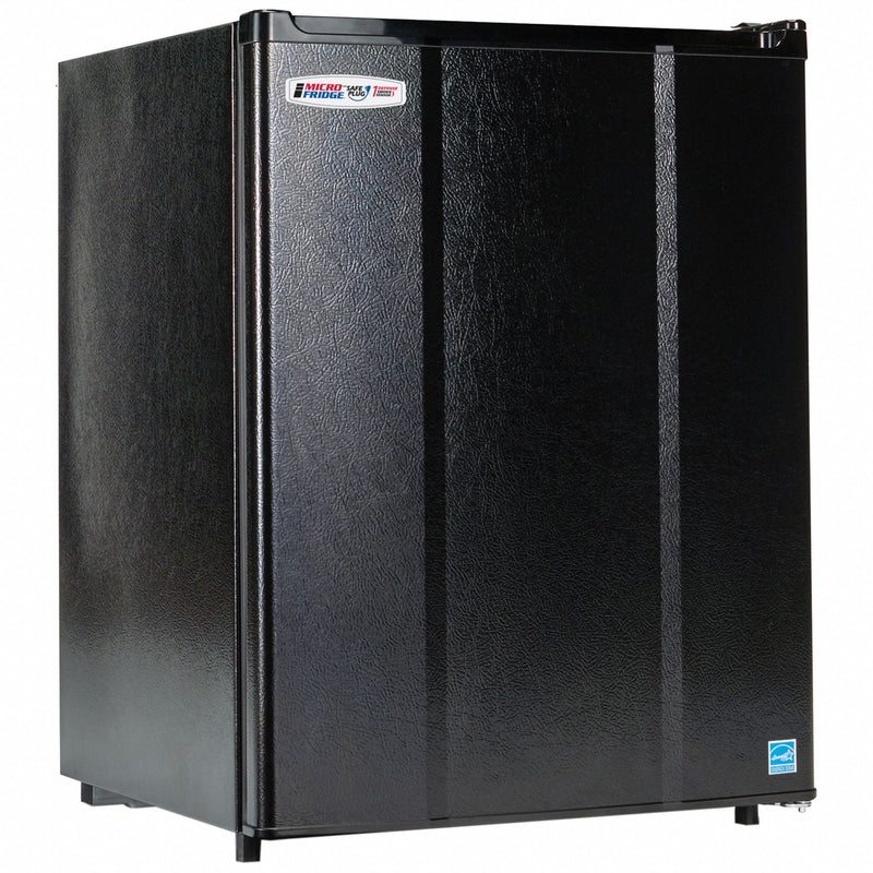 MicroFridge 2.3MF4R Mini Refrigerator, 2.3 cu ft, Black, 2 Shelves, Energy Star