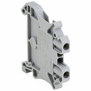 Schneider NSYTRV22 Terminal Block Screw Clamp, 20 A Current, Pass-Through, Gray