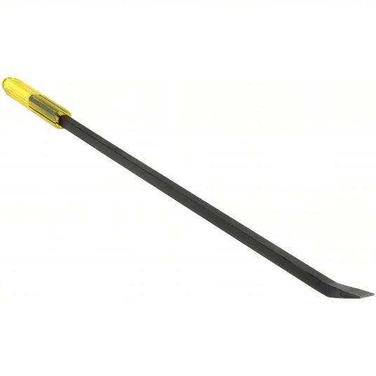 Stanley J2150 Screwdriver Handle Pry Bar Chisel End, 36 in Overall Lg, 5/8 in Bar Wd, 5/8 in End Wd, T No
