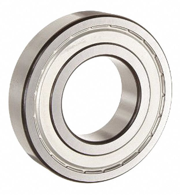 SKF 6206 2Z JEM Radial Ball Bearing, 6206, Dbl Shield, 30 mm Bore, 62 mm OD, 16 mm Wd, Alloy Steel Ring