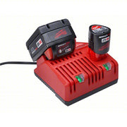 Milwaukee 48-59-1812 Battery Charger, Multi-Port Simultaneous Charging, For 12V/18V, Li-ion, Std, 120V
