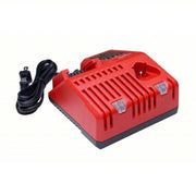 Milwaukee 48-59-1812 Battery Charger, Multi-Port Simultaneous Charging, For 12V/18V, Li-ion, Std, 120V