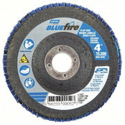 Norton 66623399052 Flap Disc Type 29, 4" x 5/8", Zirconia Alumina, P80 Grit, Fiberglass Bk, Std Density