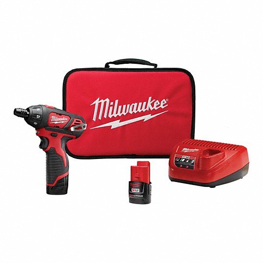 Milwaukee 2401-22 Screwdriver Kit 1/4 in Drive Size, 0 in-lb to 175 in-lb, 0 in-lb Torque - Min, Brushed
