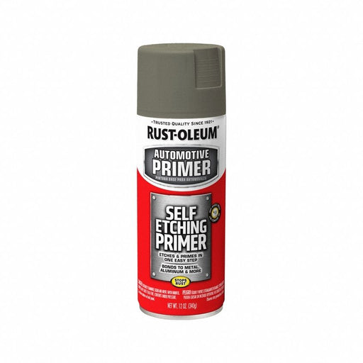 Rust-Oleum 249322 Self Etching Primer, Self Etching Primer, Exterior/Interior, Green, Solvent, Flat, 1