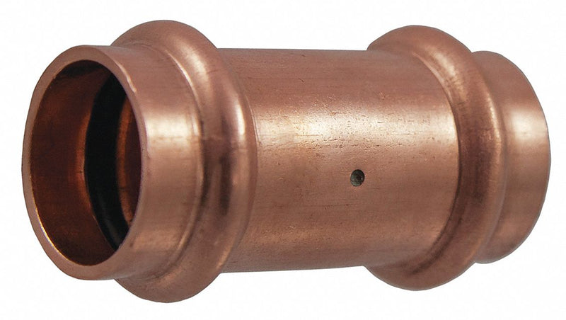 NIBCO 9002000PC Copper Press Coupling, 1-1/2 in CTS