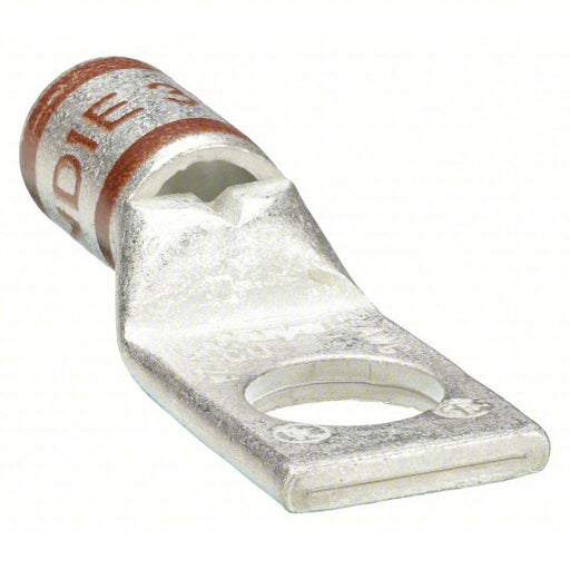 Redwood RW24C343 One-Hole Lug Compression Connector 2 AWG Max Wire Size, 1/4 in Stud Size