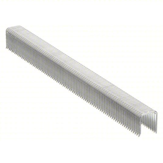 Stanley CT306T Heavy Duty Staples, 23 ga, Narrow Crown, 3/8 in Leg L, Steel, 1000 PK