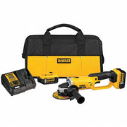 DeWalt DCG412P2 Angle Grinder Kit, 20V DC, 4-1/2 in. Wheel Diameter (Battery Included)