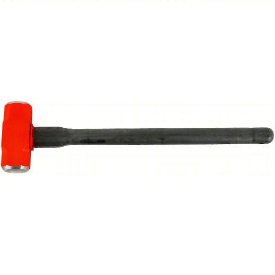 Redwood RW24Z032 Standard Sledge Hammer Steel, Steel Handle, 8 lb Head Wt, 2 in Dia, 24 in Overall Lg, Ribbed Grip
