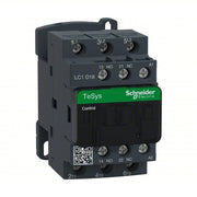 Schneider LC1D18F7 IEC Magnetic Contactor: Non-Reversing, 3 Poles, 18 A, 110V AC Coil, 1NO/1NC