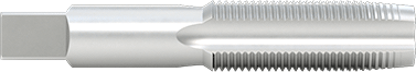 McMaster 2521A671 Uncoated High-Speed Steel Tap Taper Chamfer, 1"-12 Thread Size, 2-1/2" Thread Length