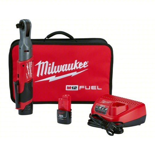 Milwaukee 2558-22 Ratchet 60 ft-lb Fastening Torque, 175 RPM Free Speed, 1 5/8 in Head Wd, Brushless Motor