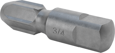 McMaster 2562A19 Straight-Flute Extractor for 3/4 Pipe Size