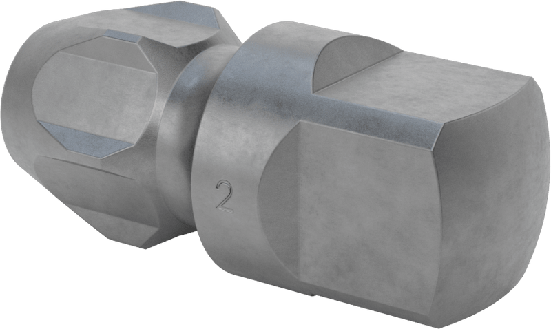 McMaster 2562A24 Straight-Flute Extractor, for 2 Pipe Size