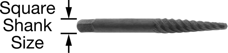 McMaster 2563A33 Extractor Set, Sizes 5, 5-1/4, 6-3/8, 7-1/2, 8, 9