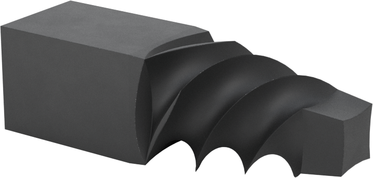 McMaster 2566A18 Extra-Grip Extractor, for Right-Hand Threads, Trade Size 4