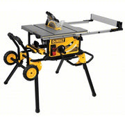 DeWalt DWE7491RS Table Saw 120V AC, 15A, 32 1/2 in Max. Cut Wd Right of Blade, 4,800 RPM Max. Blade Speed