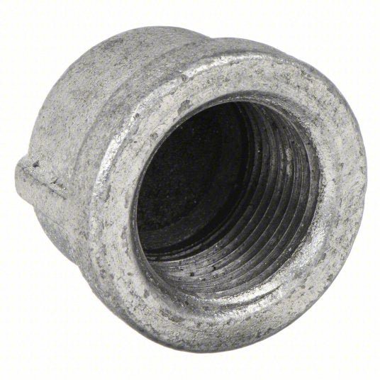 Anvil 0319900528 Round Cap Malleable Iron, 1/2 in, Female NPT, Class 150