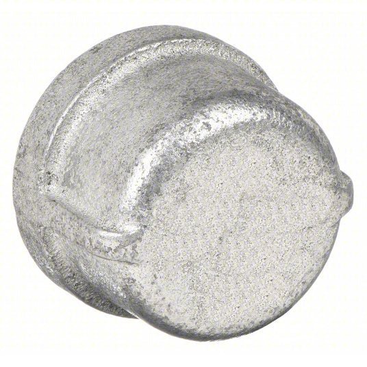 Anvil 0319900528 Round Cap Malleable Iron, 1/2 in, Female NPT, Class 150