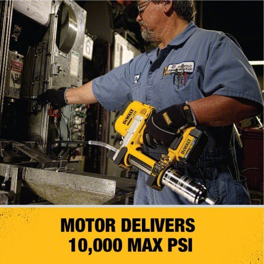 DeWalt DCGG571M1 Cordless Grease Gun 20 V Battery Volt, Battery Included, 5 fl oz Volume Per Min., Li-Ion