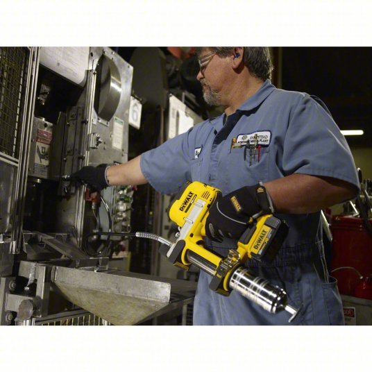 DeWalt DCGG571M1 Cordless Grease Gun 20 V Battery Volt, Battery Included, 5 fl oz Volume Per Min., Li-Ion