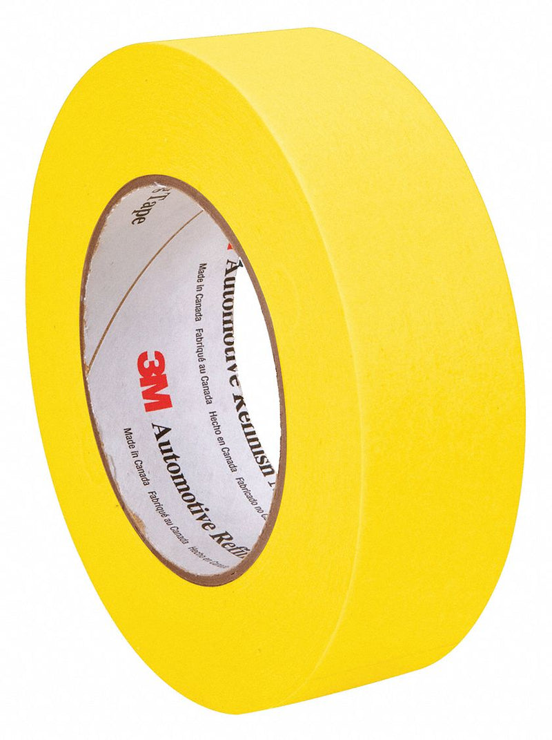 3M 06654 Automotive Refinish Masking Tape, 36 mm x 55 m, PK24