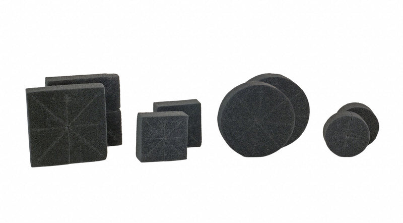 3M 2RDPTF Firestop Plug, 2 in Overall Lg, 2 in Overall Wd, 3 hr Fire Rating, 24 PK