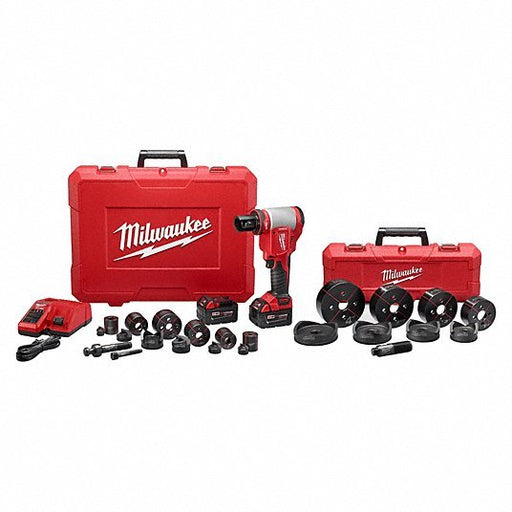 Milwaukee 2677-23 M18 FORCELOGIC 6T Knockout Tool 1/2" - 4" Kit