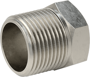 McMaster 2698K312 Alloy 20 Stainless Steel Pipe Fitting Medium-Pressure, Bushing Adapter, 3/4 Male x 1/2 Female