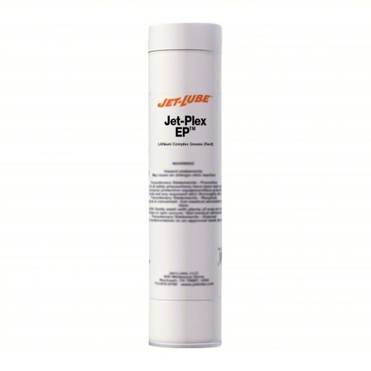 Jet-Lube 31750 Multipurpose Grease Jet-Plex EP, 14 oz, Cartridge, NLGI 2, Lithium Complex Thickener