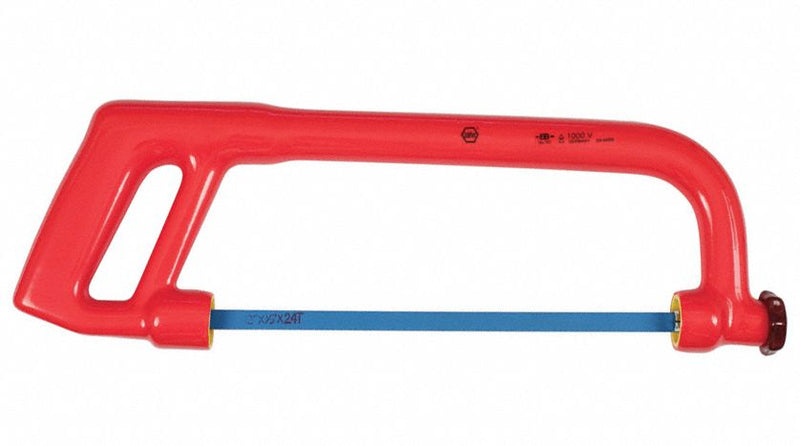 Wiha 19767 Insulated Hacksaw 12 in Blade 24 TPI