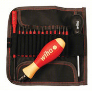 Wiha 28792 Slotted, Phillips, TORX, Square, Terminal Xeno Bit 6 1/4 in, Drive Size: 1/4 in , 16 Pc