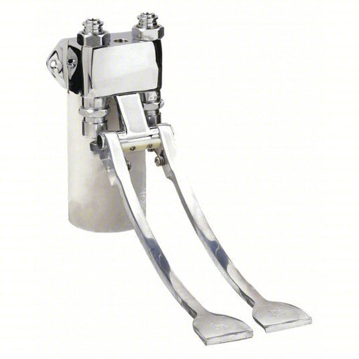 Chicago Faucets 834-EPABCP Pedal Box, 1/2 In.NPT, w/Extended Pedals