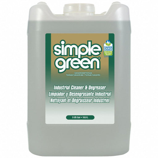 Simple Green 2700000113006 Cleaner/Degreaser, Water-Based, Bucket, 5 gal Container Size, Concentrated, Sassafras