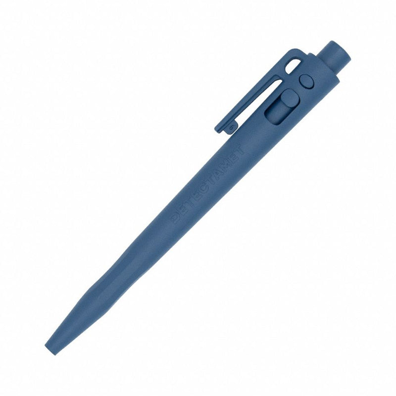 Detectamet 101-I02-C11-PA01 Pen Set, HD, 1 mm, Pocket Clip, Blue Body, Black Ink, Ballpoint, Retractable, Polymer, 50 PK