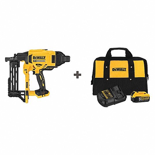 Dewalt DCFS950B/DCB205CK Cordless Stapler, Battery Included, 20.0V