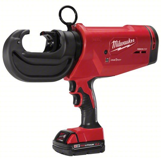 Milwaukee 2778-22 Cordless Crimping Tool Kit 18 V, Die Head, 750 kcmil Max Copper, For U Dies, C-Head Head