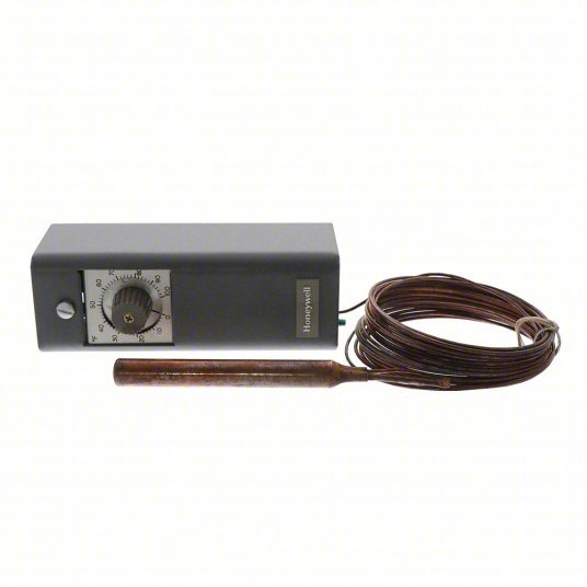Honeywell T678A1015 Line Volt Mechanical Tstat 0° to 100°F, Steel, Adj, 3° to 10°F