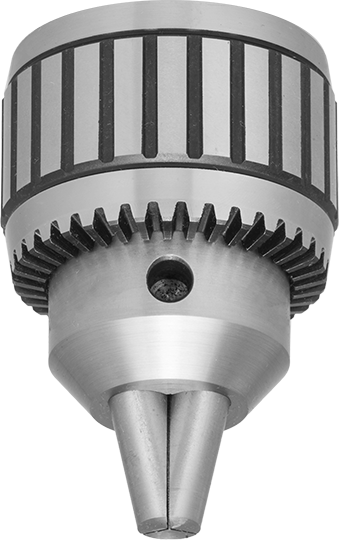 McMaster 2815A13 Jacobs Taper-Mount Keyed Drill Chuck, Number 3, for 0.04" to 1/2" Bit Shank Size, Model 14N