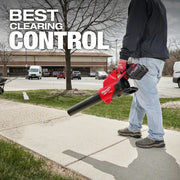 Milwaukee 2824-20 Battery-Powered Handheld Leaf Blower M18™ REDLITHIUM™, 600 cfm Max. Air Flow, 1 Speeds