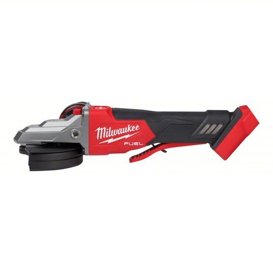 Milwaukee 2886-20 Angle Grinder 4 1/2 in_5 in Wheel Dia, Paddle, without Lock-On, Brushless Motor, (1) Bare Tool
