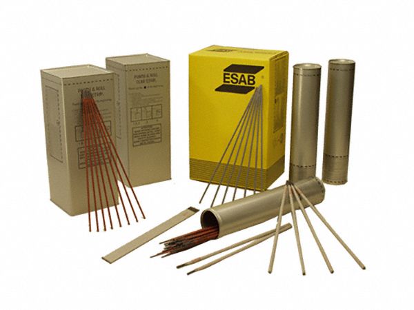 Esab 255012007 Stick Electrode, Carbon Steel, E7018-1 H4R, 3/32 in x 14 in, 50 lb, Atom Arc 7018 Acclaim