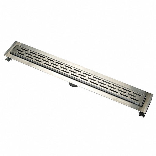 Zurn ZS880-48 Shower Drain, Linear, Stnlss Steel, 48in L - Redwood.KV28CJ90