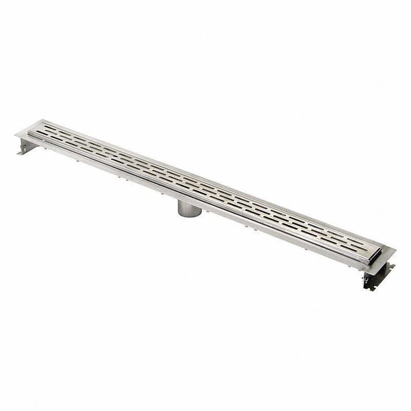 Zurn ZS880-40 Shower Drain, Linear, Stnlss Steel, 40in L