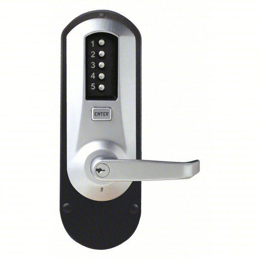 Simplex 5010XKWL-26D-41 Exit Device Trim with Single Code, Silver
