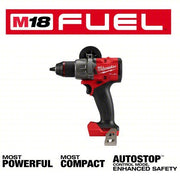 Milwaukee 2903-20 Drill 18V DC, Compact Premium, 1/2 in Chuck, 2,100 RPM Max., 1,400 in-lb Max Torque