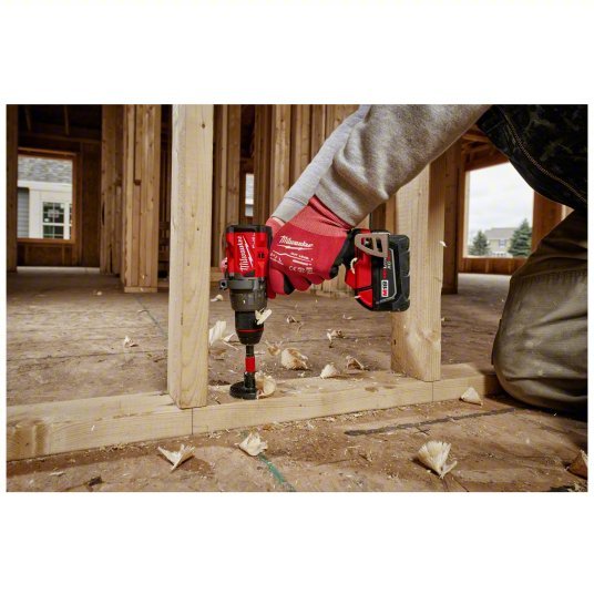 Milwaukee 2903-20 Drill 18V DC, Compact Premium, 1/2 in Chuck, 2,100 RPM Max., 1,400 in-lb Max Torque